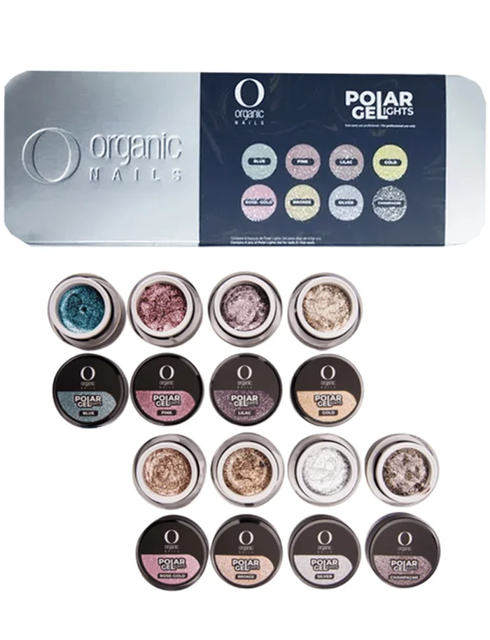 Organic Nails Polar Gel Painting 8Un x 4.5gr