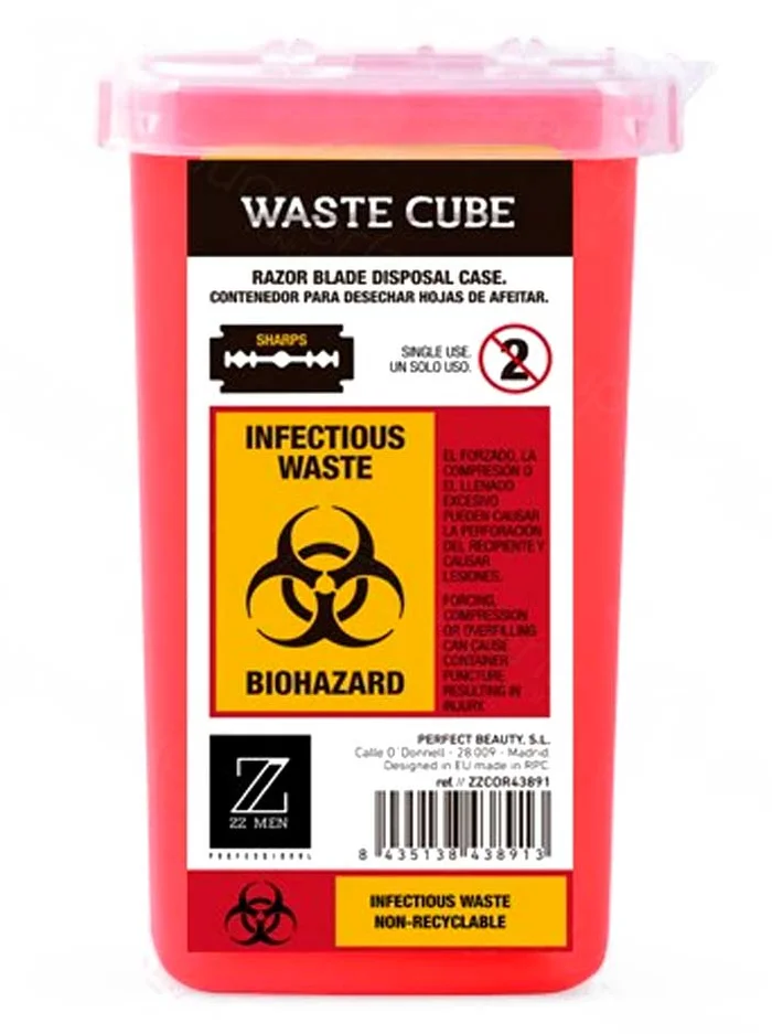 Perfect Beauty Waste Cube Contenedor para Hojas de Afeitar