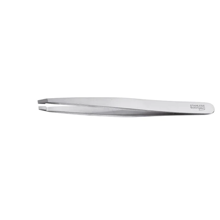 PINZA DEPILAR INOX. OBLICUA SOLINGEN 9,5 CM.