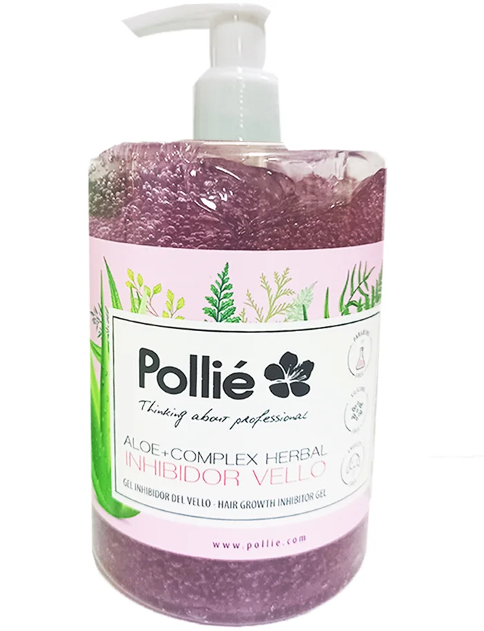 Pollié Aloe + Complex Herbal Gel Inhibidor Vello 500ml