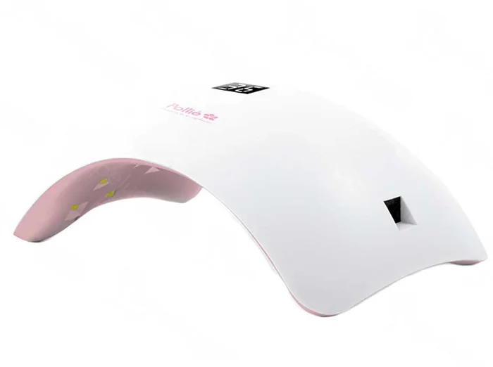 Pollié Lampara UV/LED 2 en 1 Lampara de uñas Moon Light 48W