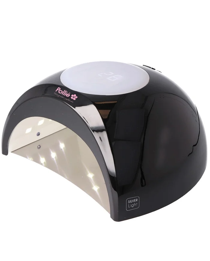 Pollié Silver Light Lámpara LED UV 65W Para Uñas Gel y Permanente
