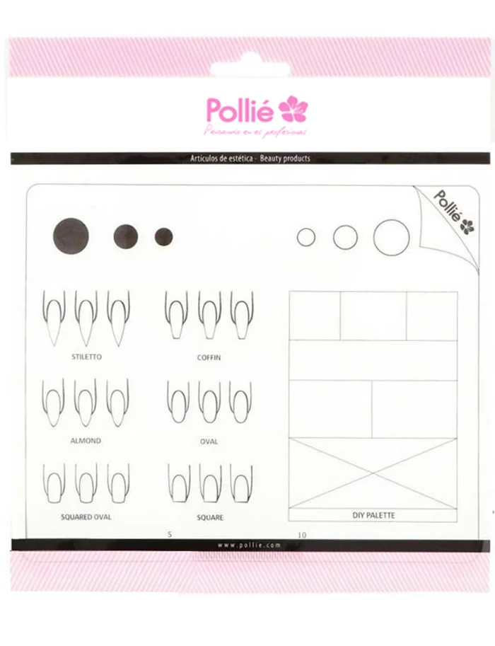 Pollié Tapete Antideslizante De Uñas 15x18cm