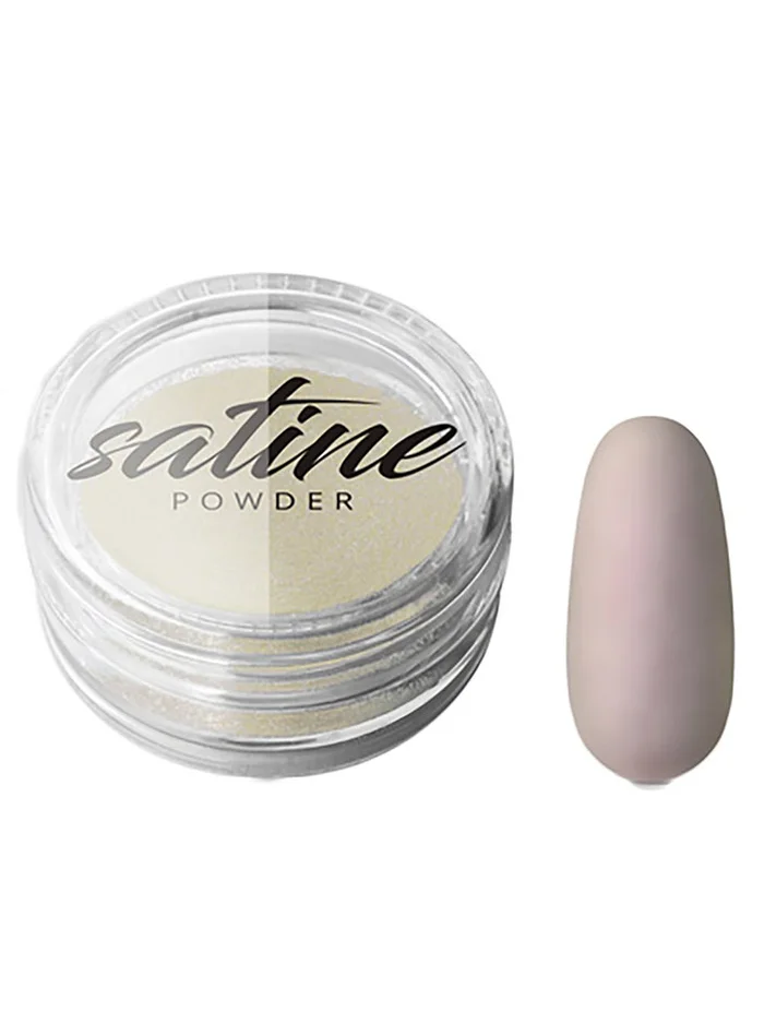 Polvos Satine para uñas | Rosa