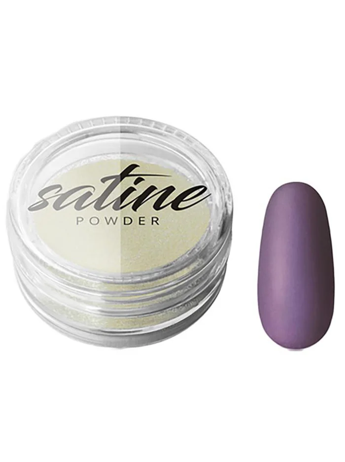 Polvos Satine para uñas | Violeta