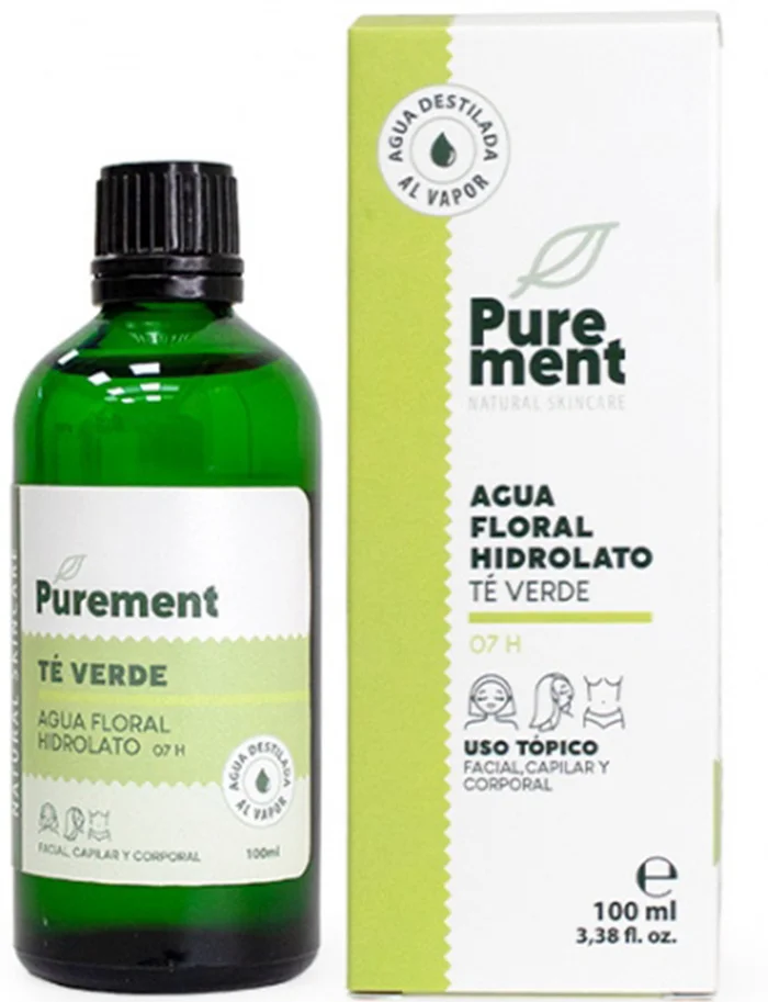 Purenment Hidrolato Natural Agua Frutal De Té Verde 100ML