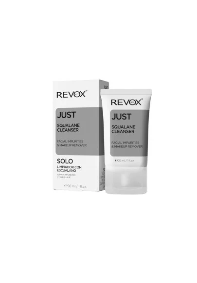 REVOX B77 JUST SQUALANE CLEANSER – FACIAL IMPURITIES & MAKEUP REMOVER, 30 ml