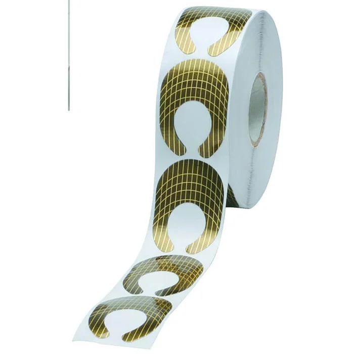 Rollo de 500 guías de forma grande para uñas