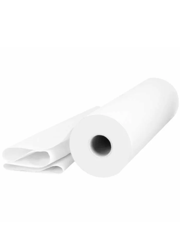 Rollo Papel Camilla Precortado 80m. | Blanco Nieve