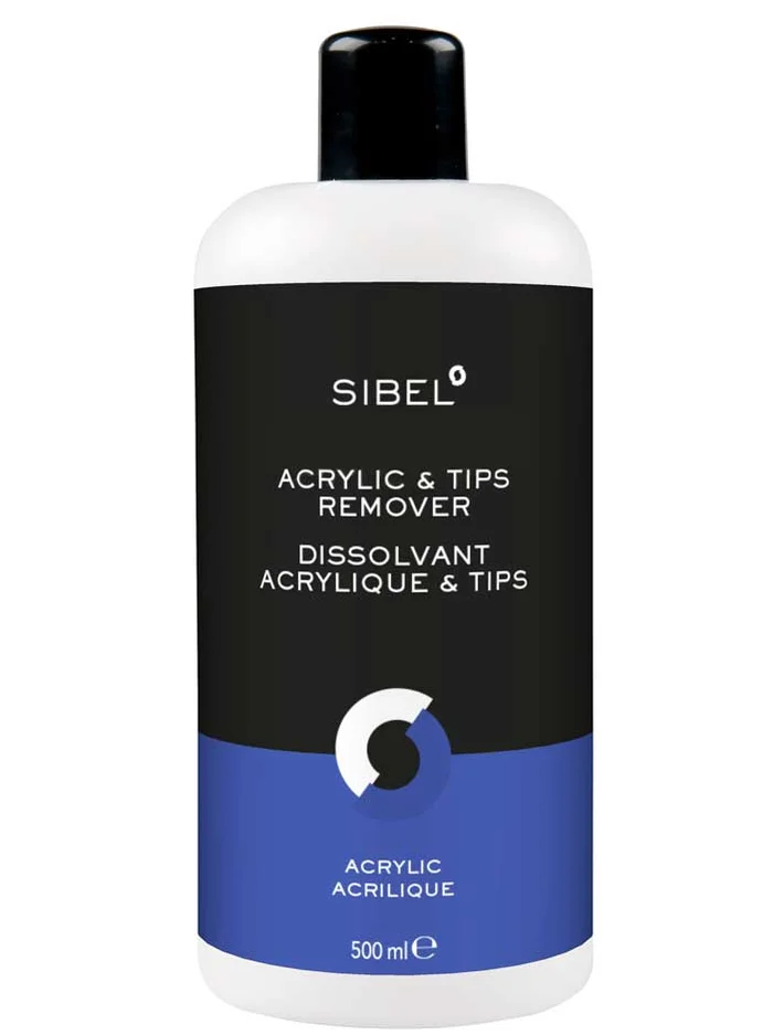 Sibel Acrylic & Tips Remover. Disolvente de Uñas Acrilicas y Postizas 500ml