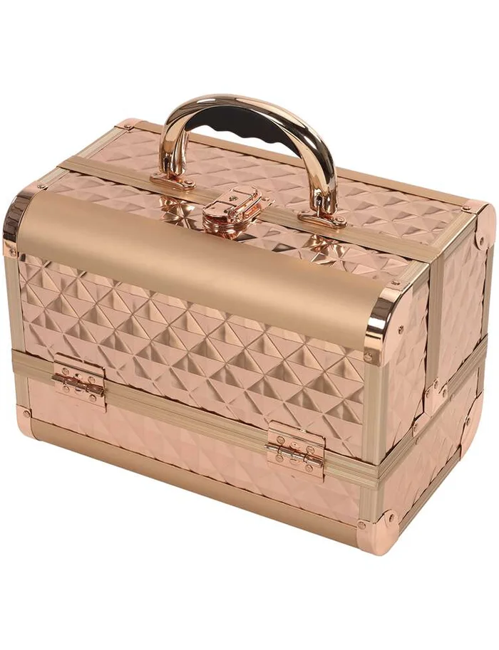 Sibel Beauty Case Rose Gold Maletín de Maquillaje
