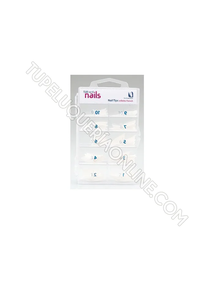 Sibel Caja 100 Tips Forma Stiletto French