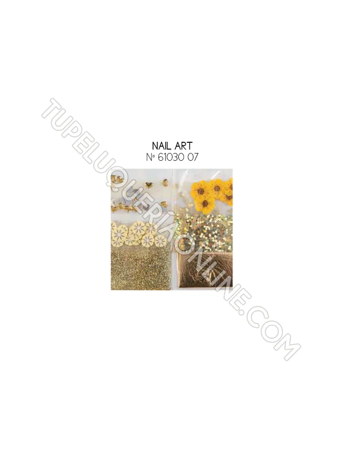 Sibel Nail Art – Decoración Uñas Combinación Amarillo