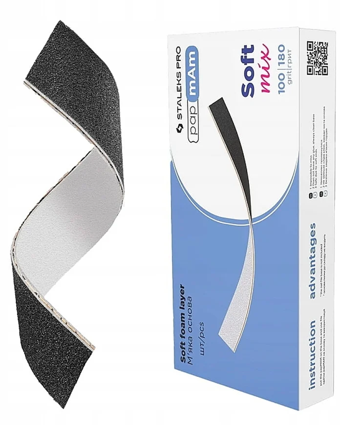 Staleks Expert Limas Desechables Rectas 100/180 Grit 50uds