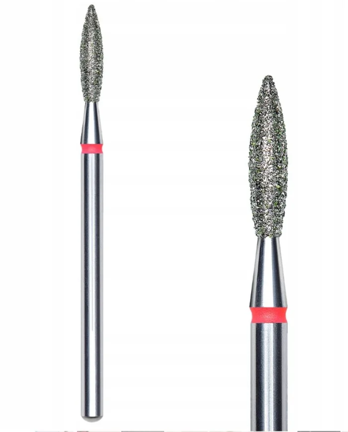 Staleks Pro Fresa Punta Diamante Rojo Flama 2.3mm