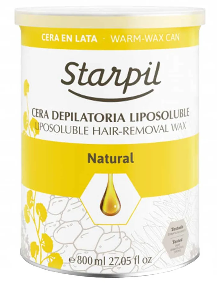 Starpil Cera en Lata Liposoluble Natural 800ml