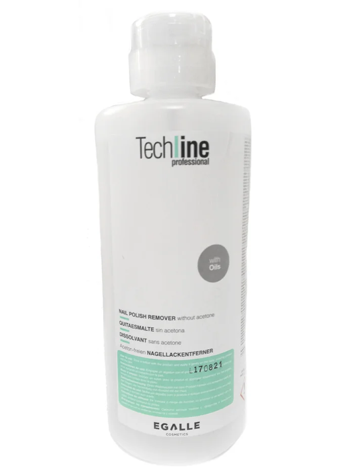 Techline Professional Quitaesmalte Sin Acetona 300 ml.