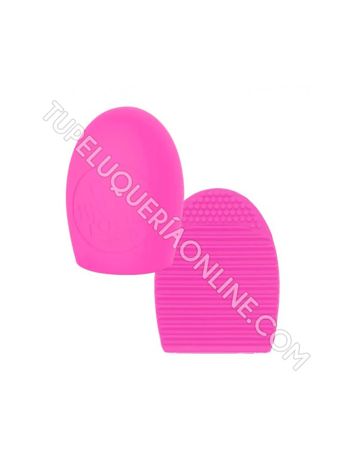 The Brush Tools Huevo Limpiador de Brochas Color Rosa