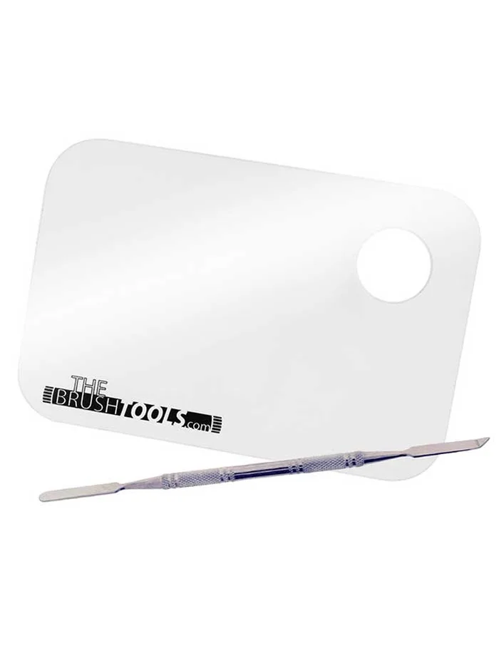 The Brush Tools Paleta de Mezcla + Espátula