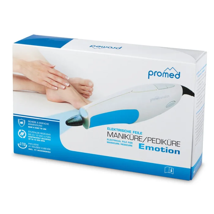 TORNO MANICURA PROMED PERFEC 10 ACCESORIOS + 30 ESMERILES