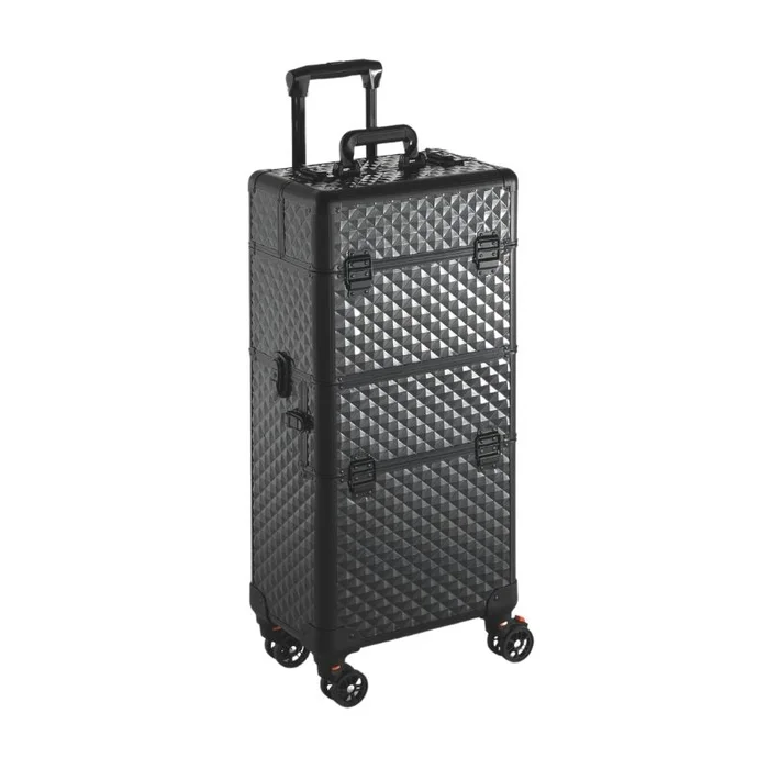 Valija trolley rígida negra NICA Xanitalia Pro
