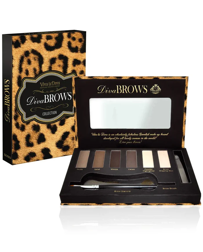 Viva La Diva Brows Collection Kit de Cejas