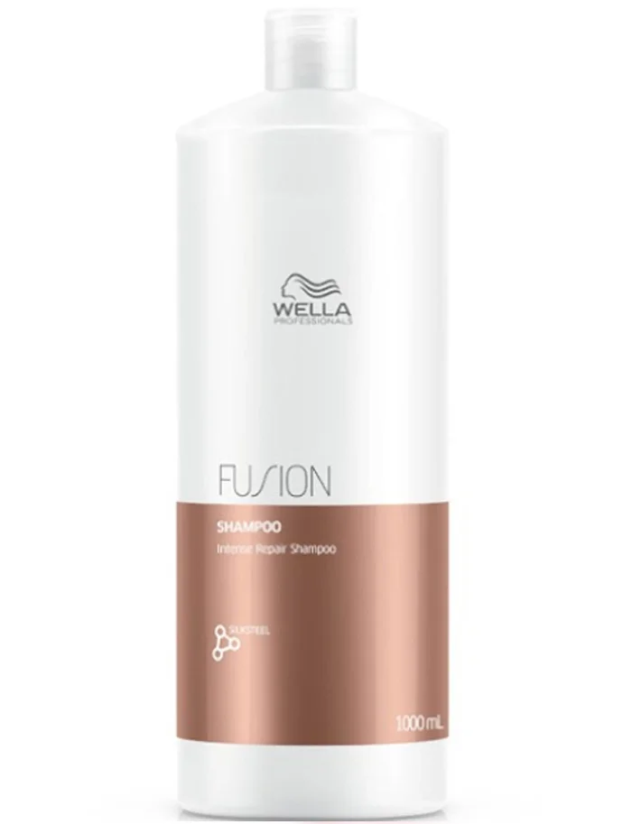 Wella Fusion Champú Reparación Intensa Para Cabello Dañado 1L
