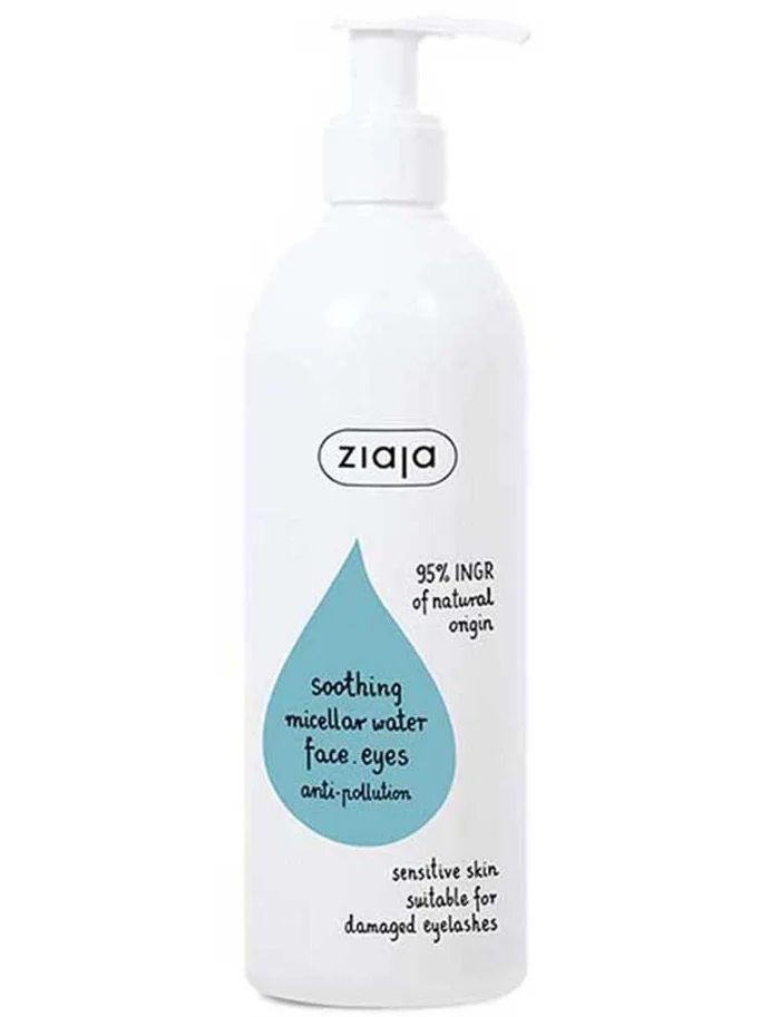 Ziaja Agua Micelar Calmante Para Rostro y Ojos 390ml