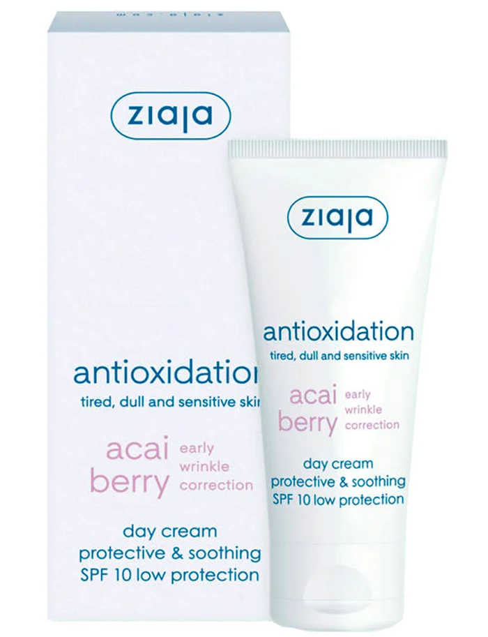 Ziaja Antoixidation Acai Berry. Crema de Dia Antioxidante. 50ml