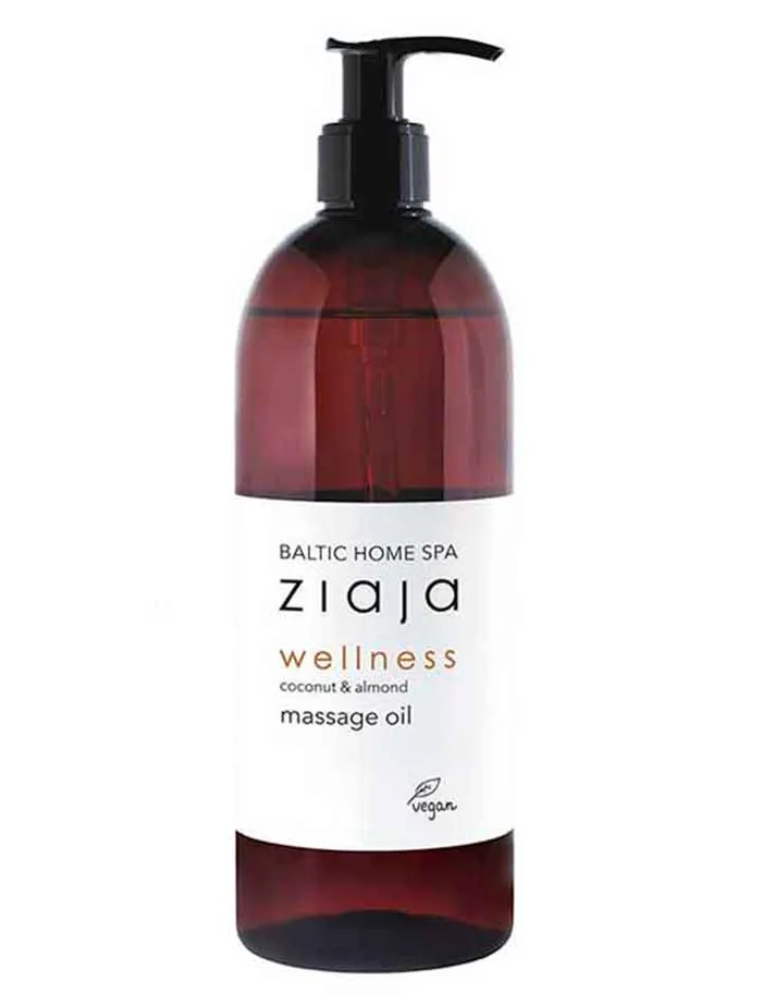 Ziaja Baltic Home Spa Wellness – Aceite de Masajes Hidratante de Almendra y Coco 490ml