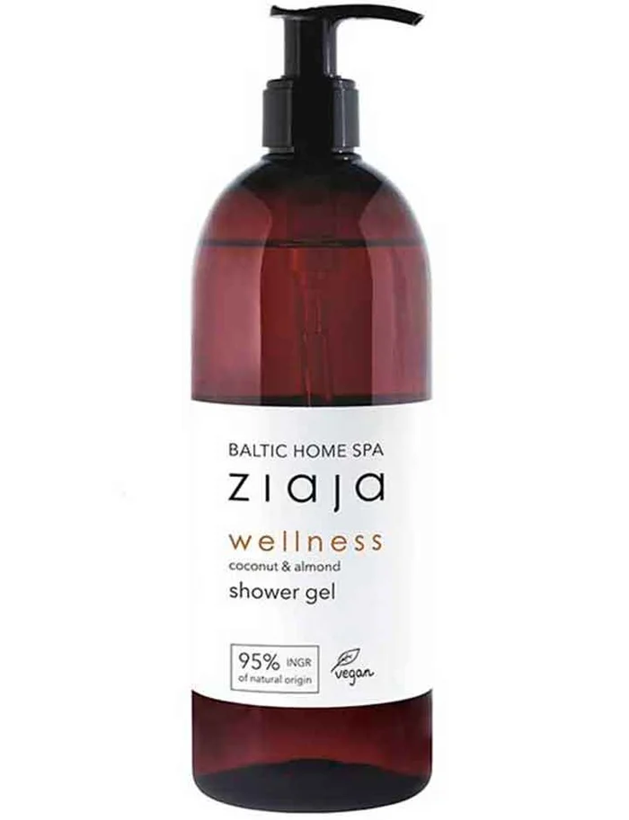 Ziaja Baltic Home Spa Wellness – Gel de Ducha Corporal Hidratante de Almendras y Coco 500ml