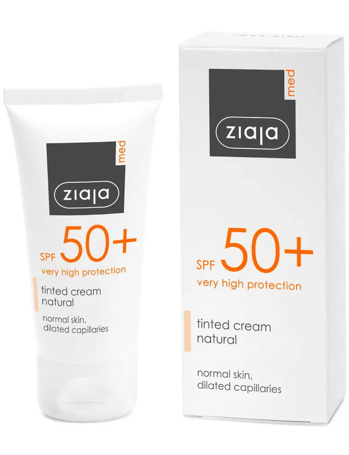 Ziaja Med FPS50+ Crema Facial Color Natural 50ml