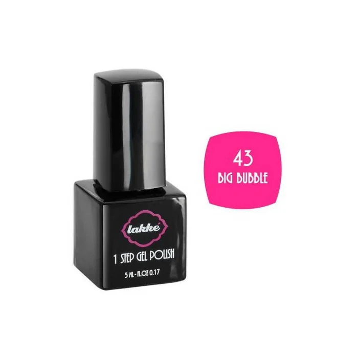Barniz de color 1 paso n ° 43 Big Bubble Lakkè 5ML