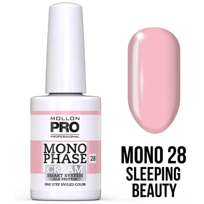 Barniz monofásico n ° 28 La Bella Durmiente uv / led Mollon Pro 10ML