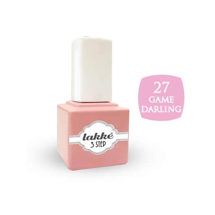 Barniz semipermanente 27 game darling Lakke’ 3 pasos 7ML
