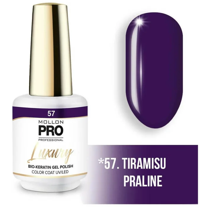 Barniz semipermanente LUJO N ° 57 Tiramisú praliné Mollon Pro – 8ML