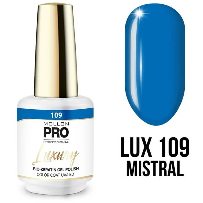 Barniz semipermanente LUXURY n ° 109 Mistral Mollon Pro – 8ML