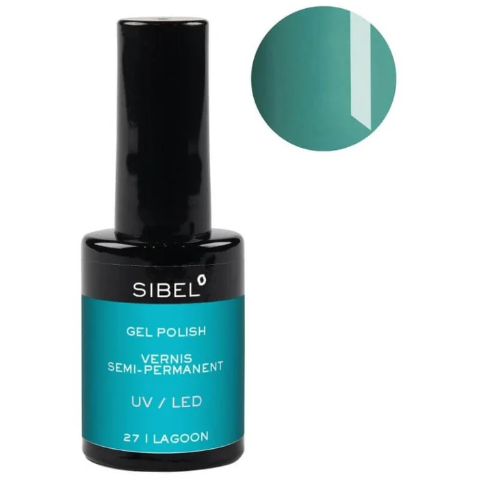 Barniz semipermanente n ° 27 Lagoon Sibel 14ML