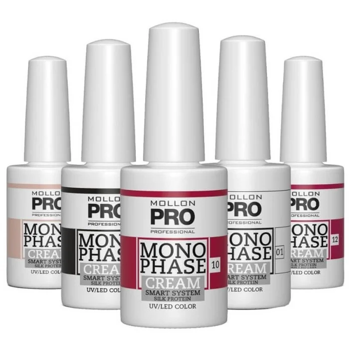 Barniz uv / led monofásico 5 en 1 Mollon Pro 10ML