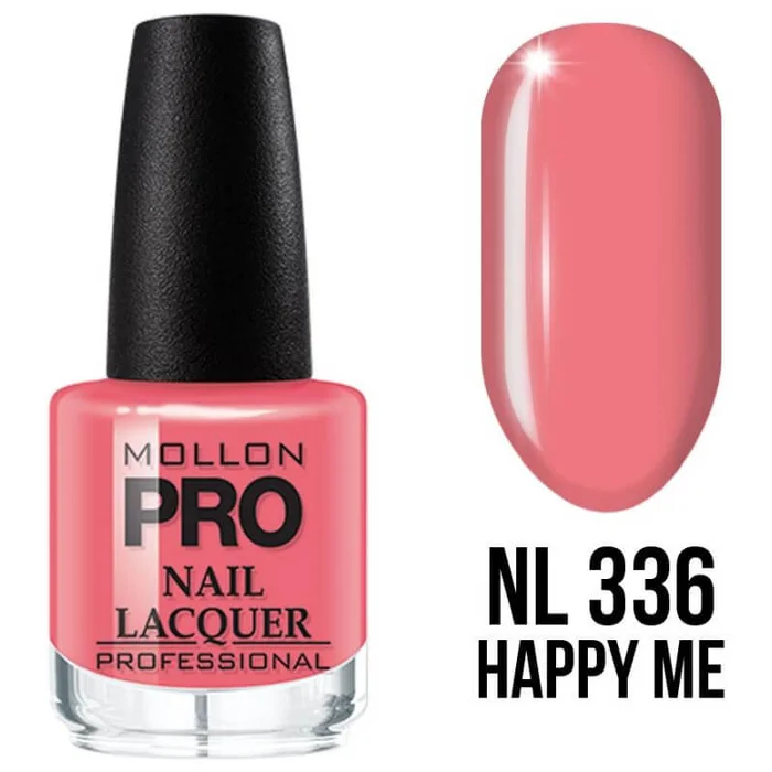 Esmalte de uñas clásico n ° 336 Happy Me Mollon Pro 15ML