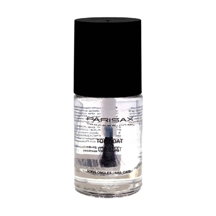 Esmalte de uñas top coat Parisax