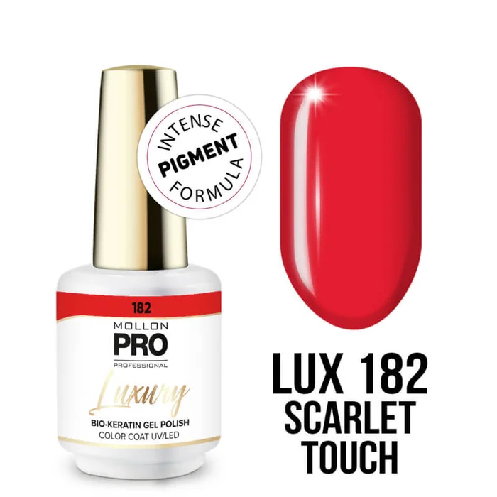 Esmalte semipermanente Luxury n°182 Scarlet Touch de Mollon