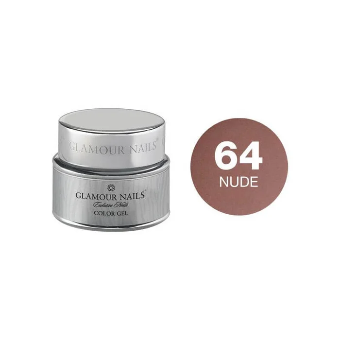 Gel color 64 nude Glamour Nails 5ML