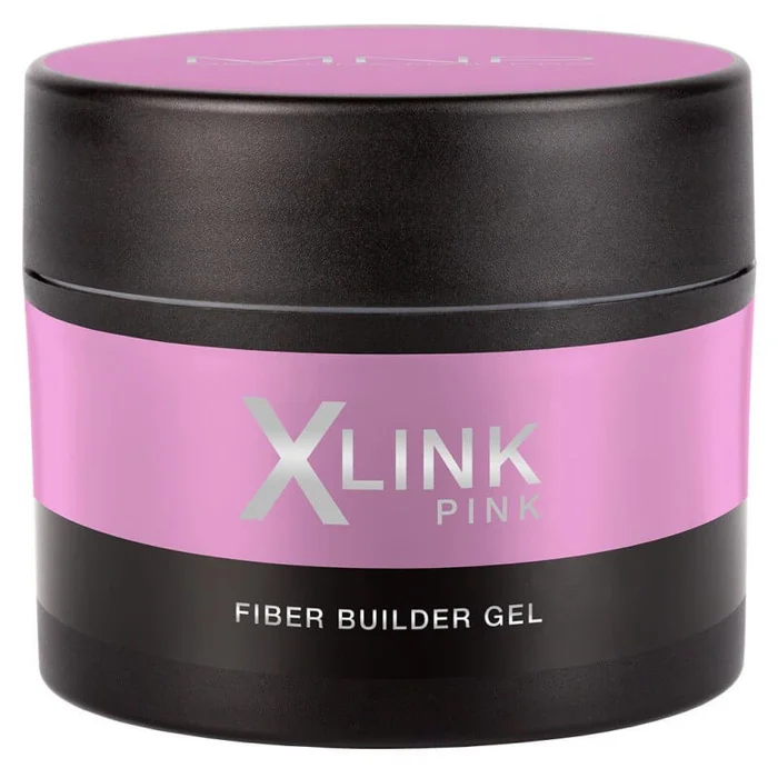 Gel constructor de fibras rosa Xlink MNP 50g