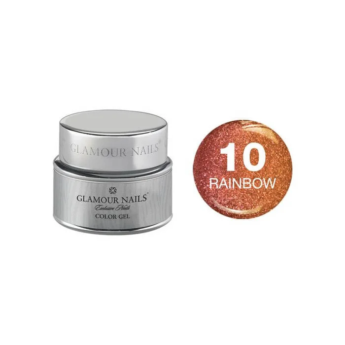 Glamour color gel arcoiris 10 5ML