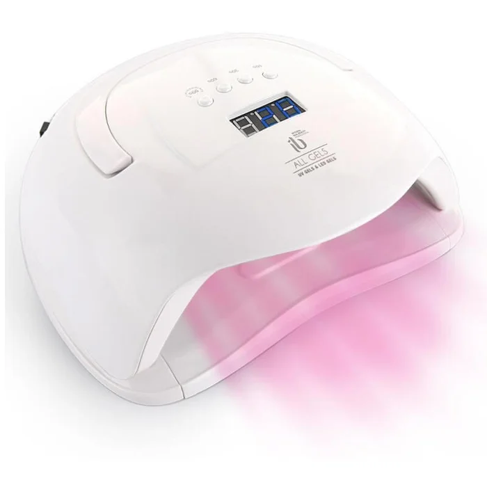 Lámpara LED UV inalámbrica Ariane 96W Int-Beauty ROJA