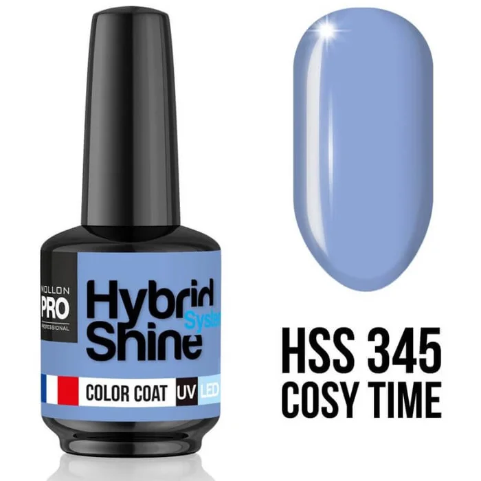 Mini barniz semipermanente Hybrid Shine n ° 345 Cozy Time Mollon Pro 8ML
