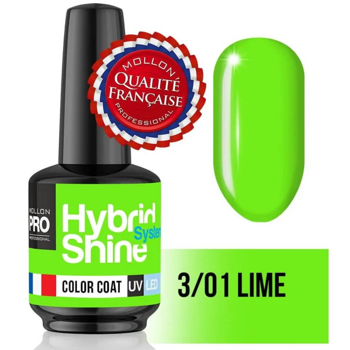 Mini brillo semipermanente Shine Mollon Pro 8ML n ° 301 – Lima
