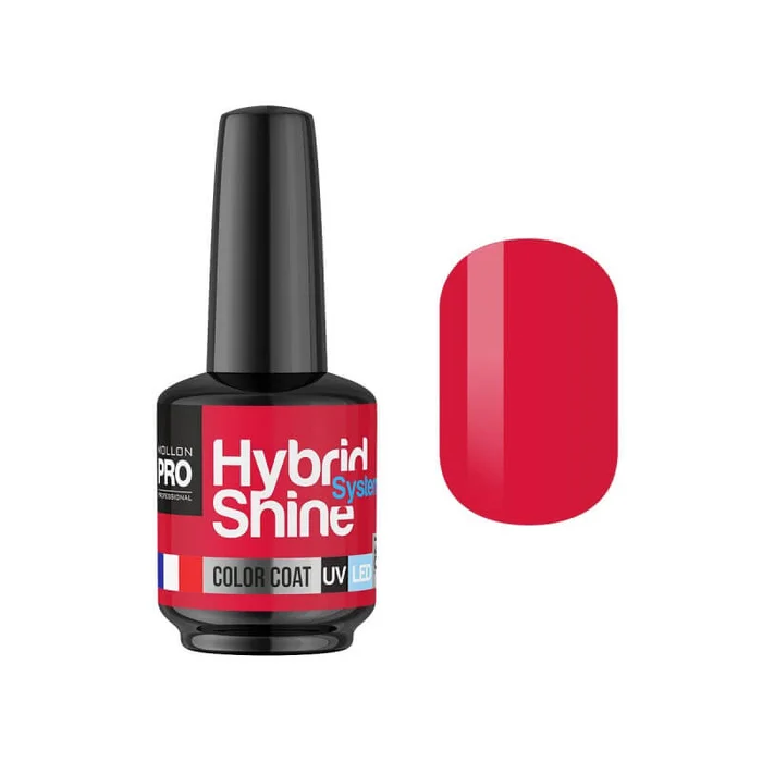 Mini Vernis Semi-Permanent Hybrid Shine Mollon Pro Fiery 2/18