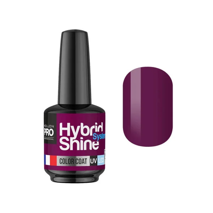 Mini Vernis Semi-Permanent Hybrid Shine Mollon Pro Fuchsia 2/07